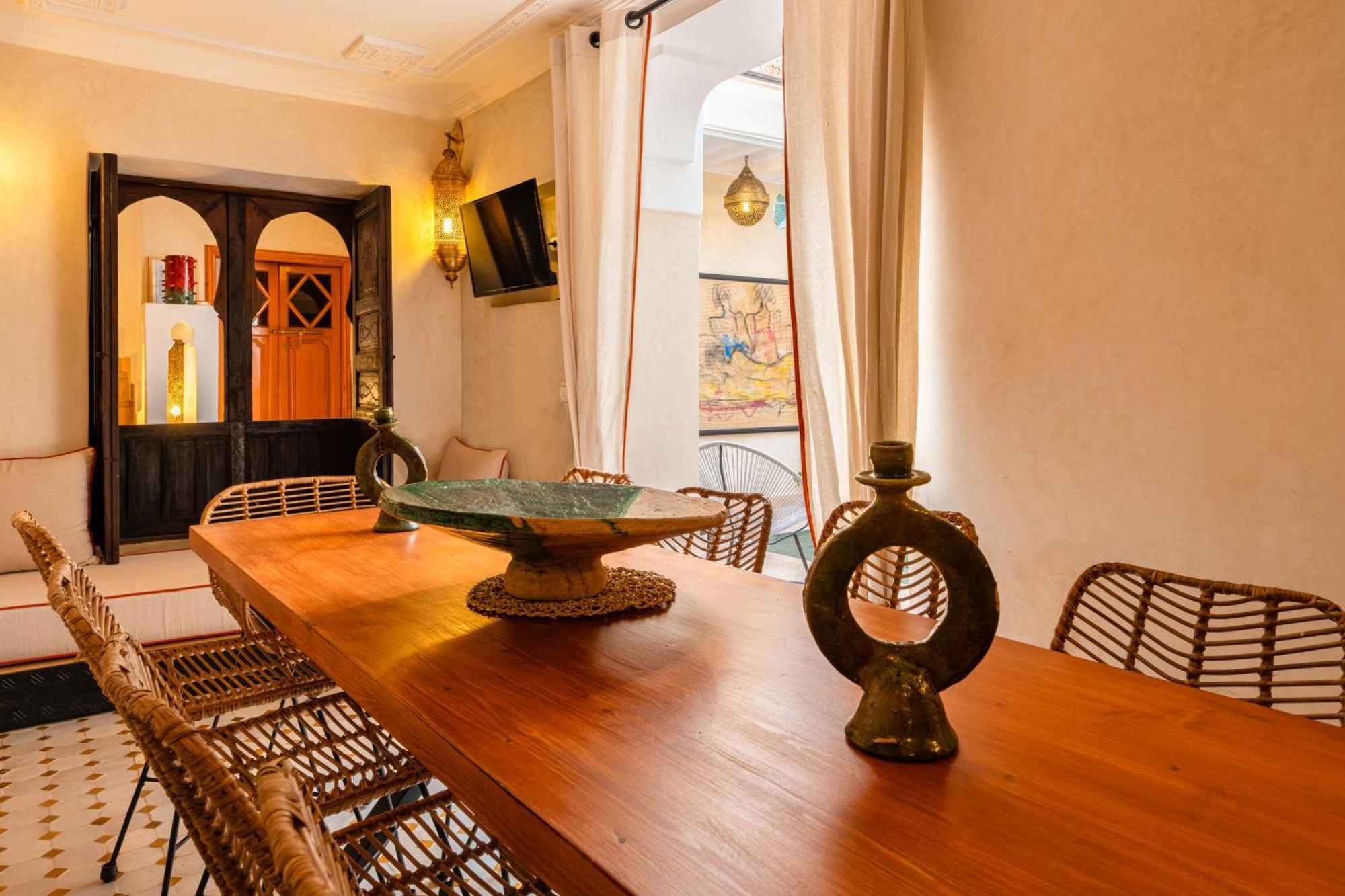 Riad The D'Orient - Piscine Privee - Petit Dejeuner Марракеш Экстерьер фото